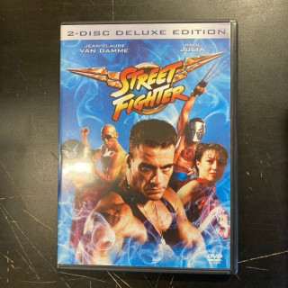 Street Fighter (deluxe edition) 2DVD (VG+/M-) -toiminta-